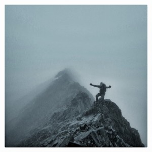 On Crib Goch