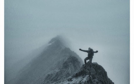 On Crib Goch