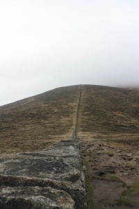 The Mourne Wall from Slieve Donard