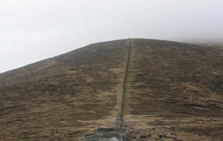 The Mourne Wall from Slieve Donard