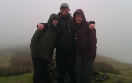 With Ros and Emily on South Head